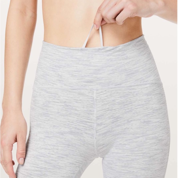 Lululemon Train Times 7/8 Pant *25" -Wee Are From Space Nimbus Battleship - Picture 3 of 7